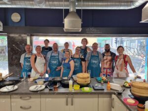 STax team in the Community Kitchen Brighton